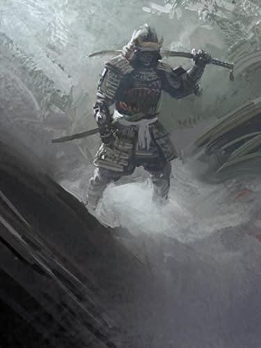 Puzzle 2000 Teile Japanisches Samurai-Set Kunstwand Heimdekoration Pädagogische Intelligenz Stressabbau Spielzeug Lustiges Familienspiel Kinder Erwachsene Herausforderndes Puzzle Geschenk70X100CM von AWYHEZ