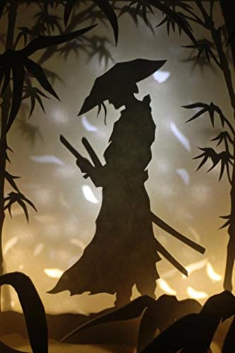 Puzzle 2000 Teile Samurai-Krieger Künstler Wohnkultur Pädagogisches Intellektuelles Stressabbau-Spielzeug Lustiges Familienspiel Kinder Erwachsene Herausforderndes Puzzle Geschenk 70X100CM von AWYHEZ