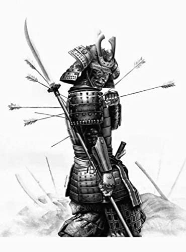 Puzzle 2000 Teile Samurai-Krieger Künstler Wohnkultur Pädagogisches Intellektuelles Stressabbau-Spielzeug Lustiges Familienspiel Kinder Erwachsene Herausforderndes Puzzle Geschenk 70X100CM von AWYHEZ