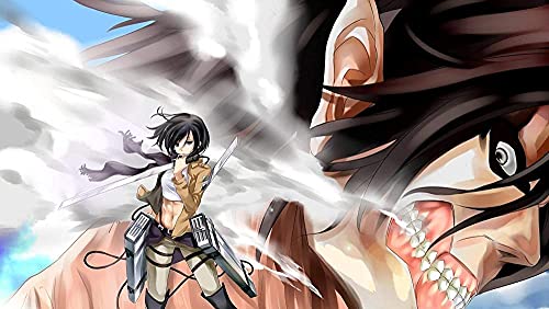 Puzzle für Erwachsene, 1000 Teile, Anime Attack on Titan, Kinderpuzzle, Lernspielzeug, Denkspiel, Geschenk, Teenager, DIY, Familienunterhaltung, 38 x 52 cm Puzzle für Erwachsene, 1000 Teile, Anime Attack on Titan, Kinderpuzzle, Lernspielzeug, Denkspiel, Geschenk, Teenager, DIY, Familienunterhaltung, 38 x 52 cm von AWYHEZ