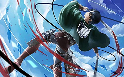 Puzzle für Erwachsene, 1000 Teile, Anime Attack on Titan, Kinderpuzzle, Lernspielzeug, Denkspiel, Geschenk, Teenager, DIY, Familienunterhaltung, 38 x 52 cm Puzzle für Erwachsene, 1000 Teile, Anime Attack on Titan, Kinderpuzzle, Lernspielzeug, Denkspiel, Geschenk, Teenager, DIY, Familienunterhaltung, 38 x 52 cm von AWYHEZ