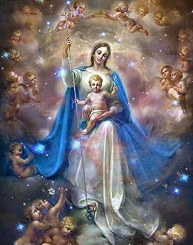 Puzzle für Erwachsene, 1000 Teile, Jungfrau Maria, Jesus, Familie, Lernspiel, Geburtstagsgeschenk, 50 x 70 cm Puzzle für Erwachsene, 1000 Teile, Jungfrau Maria, Jesus, Familie, Lernspiel, Geburtstagsgeschenk, 50 x 70 cm von AWYHEZ