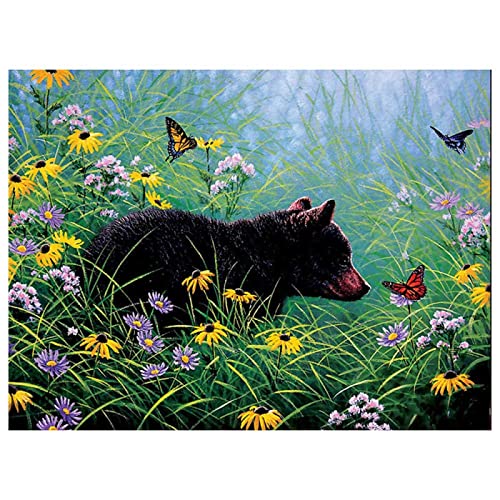 Puzzle für Erwachsene, 1000 Teile, Lernspiel, Herausforderung, Spielzeug, Bärenjunges, Braunbär, Grizzlybär, Tier, Heimdekoration, 50 x 70 cm Puzzle für Erwachsene, 1000 Teile, Lernspiel, Herausforderung, Spielzeug, Bärenjunges, Braunbär, Grizzlybär, Tier, Heimdekoration, 50 x 70 cm von AWYHEZ