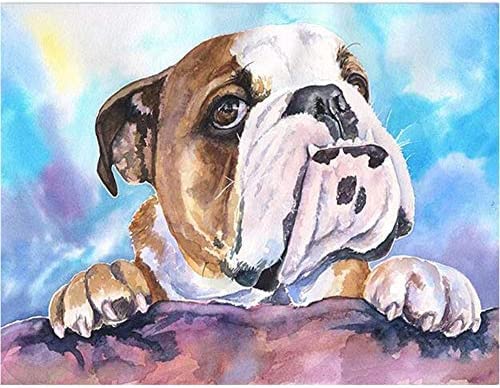 Puzzle für Erwachsene, 1000 Teile, Lernspiel, Herausforderung, Spielzeug, Britische Bulldogge, Heimdekoration, 50 x 70 cm Puzzle für Erwachsene, 1000 Teile, Lernspiel, Herausforderung, Spielzeug, Britische Bulldogge, Heimdekoration, 50 x 70 cm von AWYHEZ