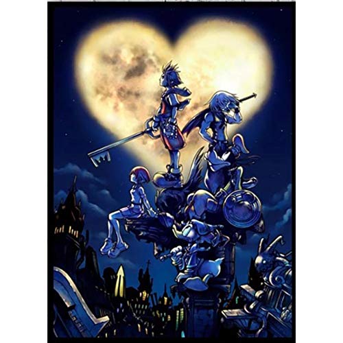 Puzzle für Erwachsene, 1000 Teile, Lernspiel, Herausforderung, Spielzeug, Kingdom Hearts, Heimdekoration, 38 x 26 cm Puzzle für Erwachsene, 1000 Teile, Lernspiel, Herausforderung, Spielzeug, Kingdom Hearts, Heimdekoration, 38 x 26 cm von AWYHEZ