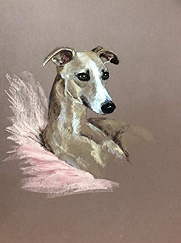 Puzzle für Erwachsene, 1000 Teile, Lernspiel, Herausforderung, Spielzeug, Tier, Whippet-Hund, Heimdekoration, 38 x 52 cm Puzzle für Erwachsene, 1000 Teile, Lernspiel, Herausforderung, Spielzeug, Tier, Whippet-Hund, Heimdekoration, 38 x 52 cm von AWYHEZ
