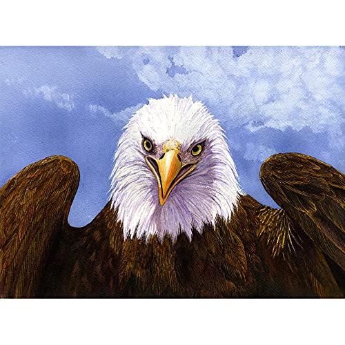 Puzzle für Erwachsene, 1000 Teile, Lernspiel, Herausforderung, Spielzeug, Weißkopfseeadler, Tier, Heimdekoration, 38 x 26 cm Puzzle für Erwachsene, 1000 Teile, Lernspiel, Herausforderung, Spielzeug, Weißkopfseeadler, Tier, Heimdekoration, 38 x 26 cm von AWYHEZ