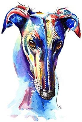 Puzzle für Erwachsene, 1000 Teile, Lernspiel, Herausforderung, Spielzeug, Whippet-Hund, bemalt, Nachttisch, Heimdekoration, 38 x 52 cm Puzzle für Erwachsene, 1000 Teile, Lernspiel, Herausforderung, Spielzeug, Whippet-Hund, bemalt, Nachttisch, Heimdekoration, 38 x 52 cm von AWYHEZ