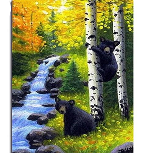 Puzzle für Erwachsene, 1000 Teile, Lernspiel, Herausforderung, Teddybär, Braunbär, Tier, Heimdekoration, 50 x 70 cm Puzzle für Erwachsene, 1000 Teile, Lernspiel, Herausforderung, Teddybär, Braunbär, Tier, Heimdekoration, 50 x 70 cm von AWYHEZ