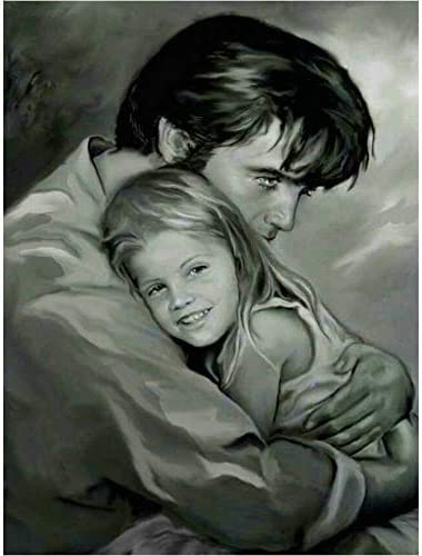 Puzzle für Erwachsene, 1000 Teile, Lernspiel, Herausforderungsspielzeug, Elvis, kleines Mädchen, Porträt, Musiksänger, Aufkleber, Heimdekoration, 50 x 70 cm von AWYHEZ
