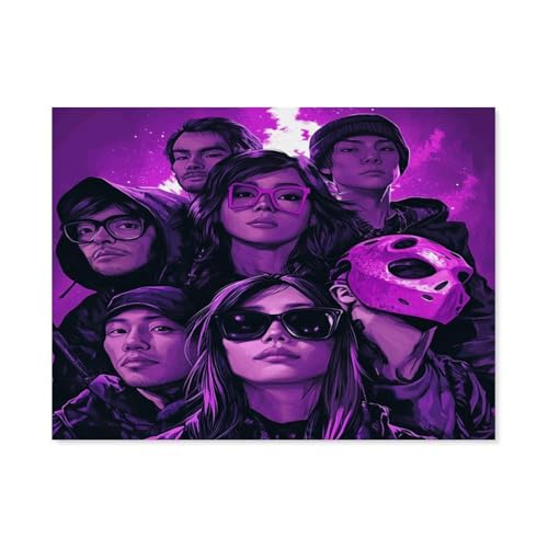 Puzzle für Erwachsene, 1000 Teile, Lernspiel, Herausforderungsspielzeug, Umbrella Academy Anime, Bunte Heimdekoration, 50 x 70 cm Puzzle für Erwachsene, 1000 Teile, Lernspiel, Herausforderungsspielzeug, Umbrella Academy Anime, Bunte Heimdekoration, 50 x 70 cm von AWYHEZ