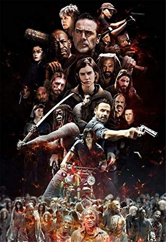 Puzzle für Erwachsene, 1000 Teile, Lernspiel, Herausforderungsspielzeug basierend auf den Charakteren aus dem Film „The Walking Dead“, Heimdekoration, 50 x 70 cm Puzzle für Erwachsene, 1000 Teile, Lernspiel, Herausforderungsspielzeug basierend auf den Charakteren aus dem Film „The Walking Dead“, Heimdekoration, 50 x 70 cm von AWYHEZ