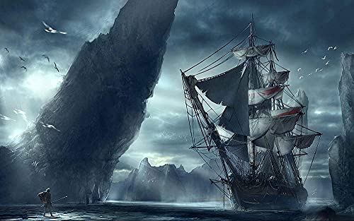 Puzzle für Erwachsene, 1000 Teile, Piratenfilm, pädagogisches Spielzeug zum Stressabbau, lustiges Familienspiel, Kinder und Erwachsene, 38 x 52 cm Puzzle für Erwachsene, 1000 Teile, Piratenfilm, pädagogisches Spielzeug zum Stressabbau, lustiges Familienspiel, Kinder und Erwachsene, 38 x 52 cm von AWYHEZ