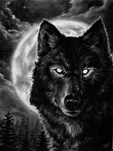 Puzzle für Erwachsene, 1000 Teile, Sternenwolf, Schneewolf, Wohnzimmer, Heimwanddekoration, Lernspielzeug, intellektuelles Spiel, Geschenk, 38 x 52 cm Puzzle für Erwachsene, 1000 Teile, Sternenwolf, Schneewolf, Wohnzimmer, Heimwanddekoration, Lernspielzeug, intellektuelles Spiel, Geschenk, 38 x 52 cm von AWYHEZ