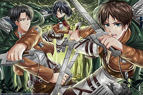 Puzzle für Erwachsene, 2000 Teile, Anime Attack on Titan, Kinderpuzzle, Lernspielzeug, Denkspiel, Geschenk, Teenager, DIY, Familienunterhaltung, 70 x 100 cm Puzzle für Erwachsene, 2000 Teile, Anime Attack on Titan, Kinderpuzzle, Lernspielzeug, Denkspiel, Geschenk, Teenager, DIY, Familienunterhaltung, 70 x 100 cm von AWYHEZ