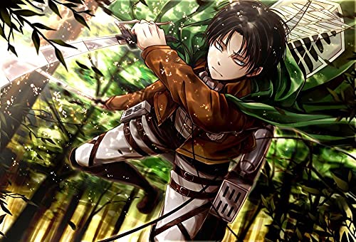 Puzzle für Erwachsene, 2000 Teile, Anime Attack on Titan, Kinderpuzzle, Lernspielzeug, Denkspiel, Geschenk, Teenager, DIY, Familienunterhaltung, 70 x 100 cm Puzzle für Erwachsene, 2000 Teile, Anime Attack on Titan, Kinderpuzzle, Lernspielzeug, Denkspiel, Geschenk, Teenager, DIY, Familienunterhaltung, 70 x 100 cm von AWYHEZ