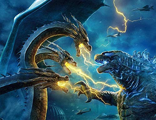 Puzzle für Erwachsene, 2000 Teile, Godzilla King Monster, pädagogisches Spielzeug zum Stressabbau, lustiges Familienspiel, geeignet für Kinder und Erwachsene, 70 x 100 cm Puzzle für Erwachsene, 2000 Teile, Godzilla King Monster, pädagogisches Spielzeug zum Stressabbau, lustiges Familienspiel, geeignet für Kinder und Erwachsene, 70 x 100 cm von AWYHEZ