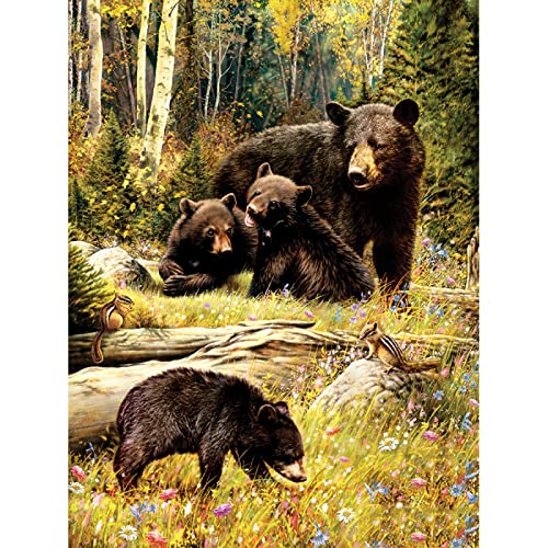 Puzzle für Erwachsene, 2000 Teile, Lernspiel, Herausforderung, Spielzeug, Schwarzbär, Heimdekoration, 70 x 100 cm Puzzle für Erwachsene, 2000 Teile, Lernspiel, Herausforderung, Spielzeug, Schwarzbär, Heimdekoration, 70 x 100 cm von AWYHEZ