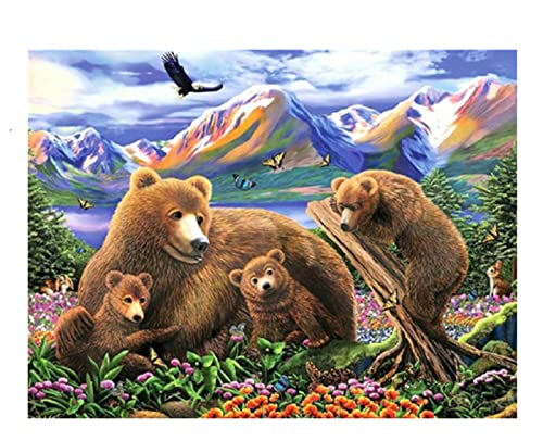 Puzzle für Erwachsene, 2000 Teile, Lernspiel, Herausforderungsspielzeug „Bär“, Heimdekoration, 70 x 100 cm Puzzle für Erwachsene, 2000 Teile, Lernspiel, Herausforderungsspielzeug „Bär“, Heimdekoration, 70 x 100 cm von AWYHEZ
