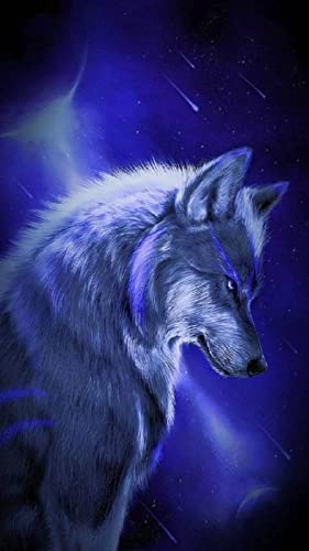 Puzzle für Erwachsene, 2000 Teile, Schneewolf, Tier, Heimdekoration, Lernspielzeug, intellektuelles Spiel, Geschenk, 70 x 100 cm von AWYHEZ