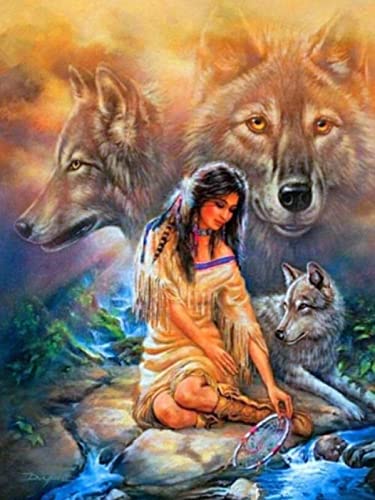 Puzzle für Erwachsene, 2000 Teile, Schneewolf, Tierbild, Heimdekoration, Lernspielzeug, intellektuelles Spiel, Geschenk, 70 x 100 cm von AWYHEZ