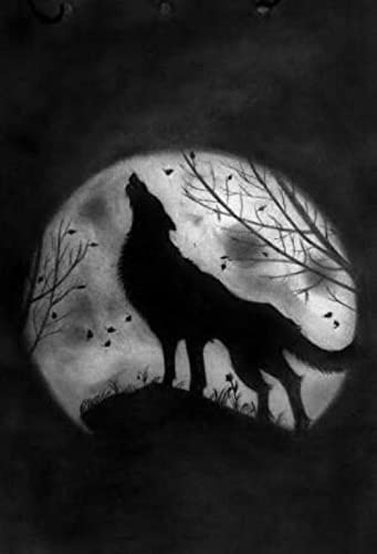 Puzzle für Erwachsene, 2000 Teile, Schneewolf, Tierbild, Heimdekoration, Lernspielzeug, intellektuelles Spiel, Geschenk, 70 x 100 cm von AWYHEZ