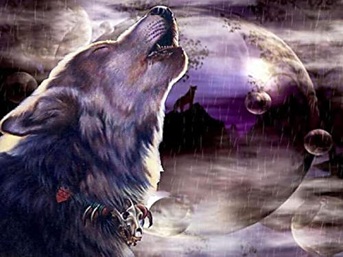 Puzzle für Erwachsene, 2000 Teile, Schneewolf-Set, Kunst, Wanddekoration, Lernspielzeug, intellektuelles Spiel, Geschenk, 70 x 100 cm Puzzle für Erwachsene, 2000 Teile, Schneewolf-Set, Kunst, Wanddekoration, Lernspielzeug, intellektuelles Spiel, Geschenk, 70 x 100 cm von AWYHEZ