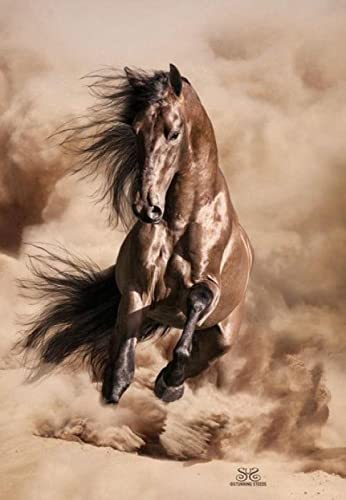 Puzzle für Erwachsene, 2000 Teile, Tierpferd, Heimdekoration, Lernspielzeug, intellektuelles Spiel, Geschenk, 70 x 100 cm Puzzle für Erwachsene, 2000 Teile, Tierpferd, Heimdekoration, Lernspielzeug, intellektuelles Spiel, Geschenk, 70 x 100 cm von AWYHEZ