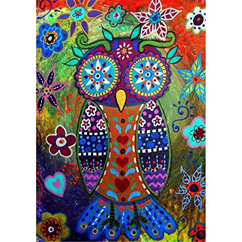 Puzzle für Erwachsene, 2000 Teile | Puzzle | Blaue Federeule – Großes Kunstwerk-Puzzlespiel für Erwachsene und Jugendliche, 70 x 100 cm von AWYHEZ