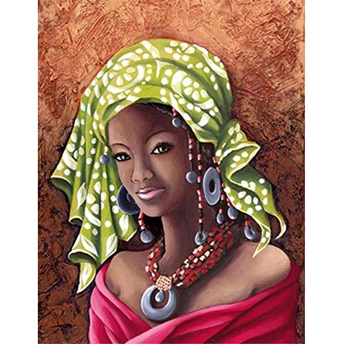 Puzzle für Erwachsene, Frau mit Turban, 2000 Teile, 70 x 100 cm von AWYHEZ