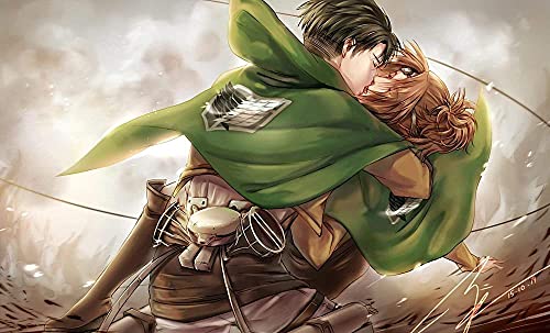 Puzzle für Erwachsene 1000 Teile Anime Attack on Titan Kinderpuzzle Lernspielzeug Denkspiel Geschenk Teenager DIY Familienunterhaltung 26x38 cm Puzzle für Erwachsene 1000 Teile Anime Attack on Titan Kinderpuzzle Lernspielzeug Denkspiel Geschenk Teenager DIY Familienunterhaltung 26x38 cm von AWYHEZ