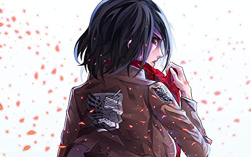 Puzzle für Erwachsene 1000 Teile Anime Attack on Titan Kinderpuzzle Lernspielzeug Denkspiel Geschenk Teenager DIY Familienunterhaltung 26x38 cm Puzzle für Erwachsene 1000 Teile Anime Attack on Titan Kinderpuzzle Lernspielzeug Denkspiel Geschenk Teenager DIY Familienunterhaltung 26x38 cm von AWYHEZ