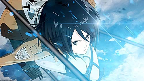 Puzzle für Erwachsene 1000 Teile Anime Attack on Titan Kinderpuzzle Lernspielzeug Denkspiel Geschenk Teenager DIY Familienunterhaltung 26x38 cm Puzzle für Erwachsene 1000 Teile Anime Attack on Titan Kinderpuzzle Lernspielzeug Denkspiel Geschenk Teenager DIY Familienunterhaltung 26x38 cm von AWYHEZ