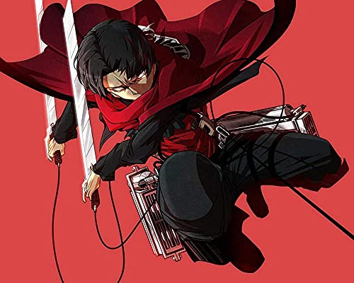 Puzzle für Erwachsene 1000 Teile Anime Attack on Titan Kinderpuzzle Lernspielzeug Denkspiel Geschenk Teenager DIY Familienunterhaltung 26x38 cm Puzzle für Erwachsene 1000 Teile Anime Attack on Titan Kinderpuzzle Lernspielzeug Denkspiel Geschenk Teenager DIY Familienunterhaltung 26x38 cm von AWYHEZ