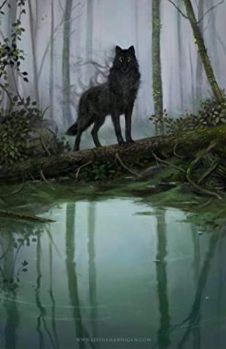 Puzzle für Erwachsene 1000 Teile Schneewolf Tier Heimdekoration Lernspielzeug Intellektuelles Spiel Geschenk 50 x 70 cm von AWYHEZ