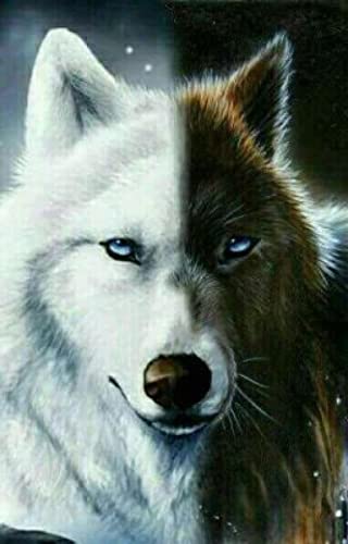 Puzzle für Erwachsene 1000 Teile Sternenwolf Schneewolf Wohnzimmer Haus Wanddekoration Lernspielzeug Intellektuelles Spiel Geschenk 26x38cm Puzzle für Erwachsene 1000 Teile Sternenwolf Schneewolf Wohnzimmer Haus Wanddekoration Lernspielzeug Intellektuelles Spiel Geschenk 26x38cm von AWYHEZ