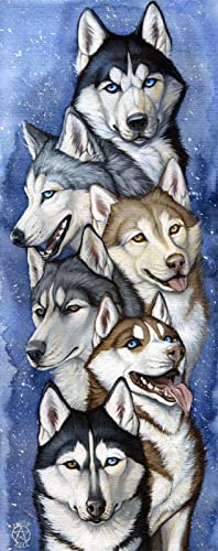 Puzzle für Erwachsene 1000 Teile Wolf Tierhandwerk Lernspielzeug Intellektuelles Spiel Geschenk 50x70cm von AWYHEZ
