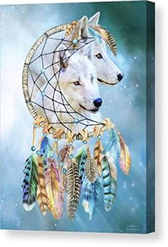 Puzzle für Erwachsene 1000 Teile Wolf Tierhandwerk Lernspielzeug Intellektuelles Spiel Geschenk 50x70cm von AWYHEZ