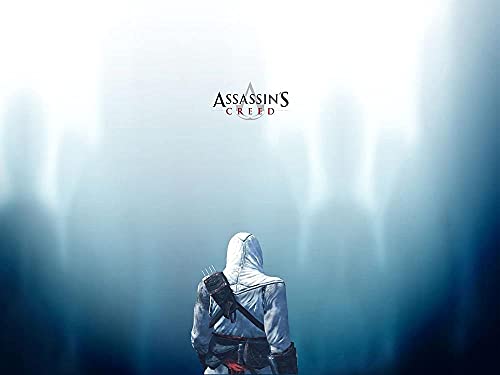 Puzzles 2000 Teile für Erwachsene Assassins Creed Pädagogisches intellektuelles Dekompressionsspielzeug Spaß Familienspiel für Kinder Erwachsene70x100cm von AWYHEZ