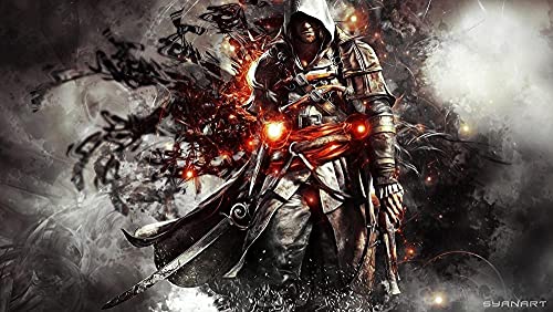 Puzzles für Erwachsene 1000 Teile Assassins Creed Puzzles für Kinder Lernspielzeug Intellektuelles Spiel Geschenk Teens DIY Home Entertainment26x38cm Puzzles für Erwachsene 1000 Teile Assassins Creed Puzzles für Kinder Lernspielzeug Intellektuelles Spiel Geschenk Teens DIY Home Entertainment26x38cm von AWYHEZ