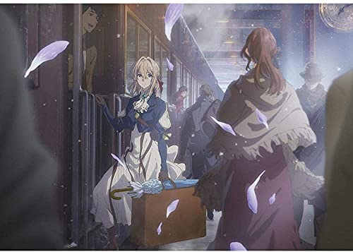 Puzzles für Erwachsene 1000-teiliges Puzzle-Spiel für Jugendliche (japanische Anime-Figuren) 26x38cm von AWYHEZ
