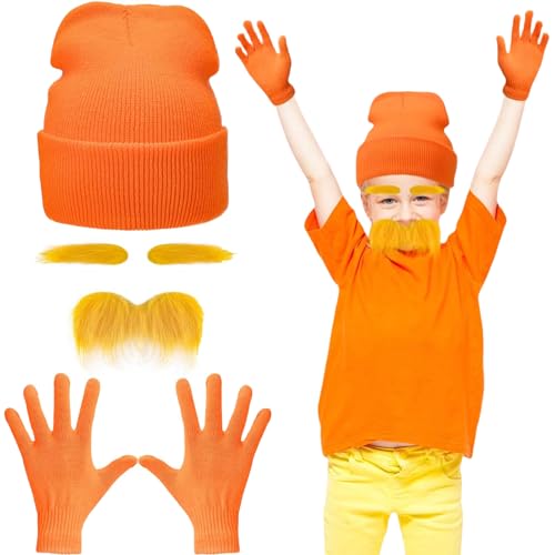 Halloween Kostüme, Faschingskostüme Damen, 3 Stück Halloween Kostüm Herren Set mit Hut Augenbrauen Schnurrbart und Handschuhen, Bart Kostüm für Karneval, Halloween, Weihnachten, Mexikanisches Cosplay Halloween Kostüme, Faschingskostüme Damen, 3 Stück Halloween Kostüm Herren Set mit Hut Augenbrauen Schnurrbart und Handschuhen, Bart Kostüm für Karneval, Halloween, Weihnachten, Mexikanisches Cosplay von AXERHK