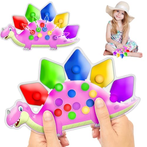 AXERHK Sensorik Spielzeug,Anti Stress Spielzeug,Dinosaurier Farbsortierspielzeug,Fidget Toys Kinder Sensory Toys Reise Spielzeug AXERHK Sensorik Spielzeug,Anti Stress Spielzeug,Dinosaurier Farbsortierspielzeug,Fidget Toys Kinder Sensory Toys Reise Spielzeug von AXERHK