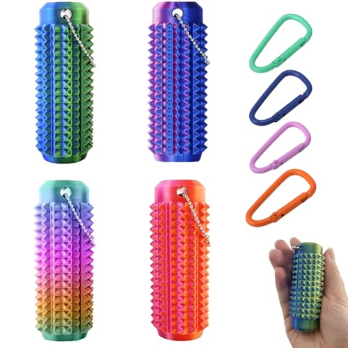 Little Ouchies Pain Fidget, Spiky Grippie Stim Keychain, Sensorik Spielzeug Für Erwachsene, Stressabbau und Fokus, Fidl Bitz Fidget Toys Geschenke für Adhs Spielzeug Little Ouchies Pain Fidget, Spiky Grippie Stim Keychain, Sensorik Spielzeug Für Erwachsene, Stressabbau und Fokus, Fidl Bitz Fidget Toys Geschenke für Adhs Spielzeug von AXERHK