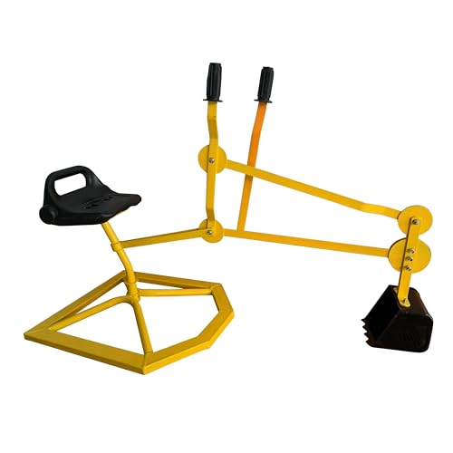 AXI Justin Bagger für den Sandkasten , gelb/schwarz | Sandbox Spielzeug aus Metall für Kinder AXI Justin Bagger für den Sandkasten , gelb/schwarz | Sandbox Spielzeug aus Metall für Kinder von AXI