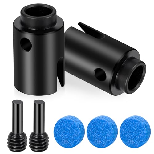 AXSPEED Vorne Hinten Universal Drive Cup mit Schwamm Aluminium Drive Cups für 1:10 TRX 4-TEC 2.0 RC Car AXSPEED Vorne Hinten Universal Drive Cup mit Schwamm Aluminium Drive Cups für 1:10 TRX 4-TEC 2.0 RC Car von AXSPEED
