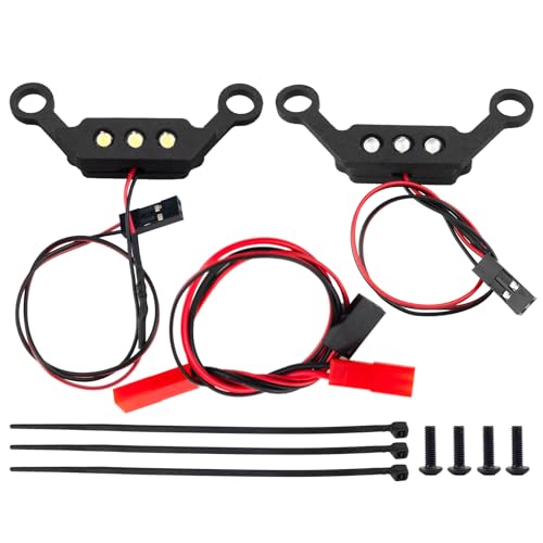AXspeed 1 Set Scheinwerfer-Rücklicht, LED-Front- und Rücklicht, Upgrade für 1:16 TRX Mini Maxx 2S (Stil A) von AXspeed