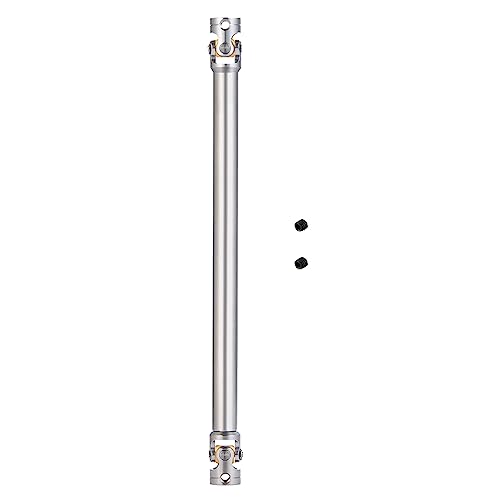 AXspeed 1 x Metall-Antriebswelle für 1/14 RC Tamiya Traktor Kletteranhänger Upgrade Zubehör (150 mm - 190 mm) von AXspeed