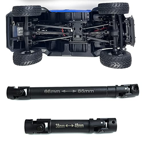 AXspeed 1:24 Hearden Steel Drive Shafts für RC Axial SCX24 AXI0005 Upgrade-Teile, 2 Stück/Set AXspeed 1:24 Hearden Steel Drive Shafts für RC Axial SCX24 AXI0005 Upgrade-Teile, 2 Stück/Set von AXspeed