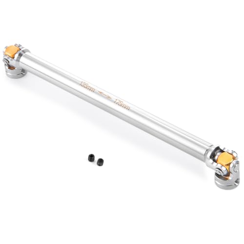 AXspeed Metall-Antriebswelle für 1/14 RC Tamiya Traktor, Kletteranhänger, Upgrade-Zubehör (135 mm-175 mm), 1 Stück von AXspeed